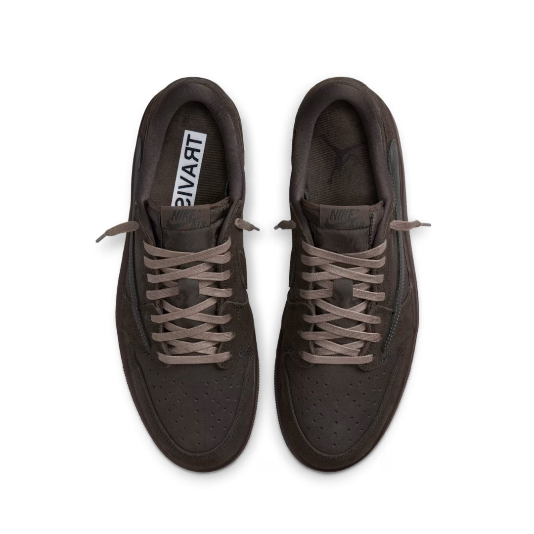 Air Jordan 1 Retro Low OG SP Travis Scott 'Velvet Brown'