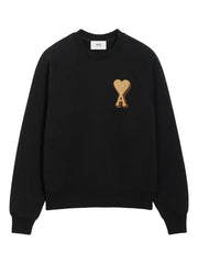 AMI Paris Ami de Coeur cotton sweatshirt | Black | Image 1