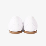 Load image into Gallery viewer, Chanel 2026 Coco Beach Cambon White and Black CC Logo Ballet Flats in Lambskin