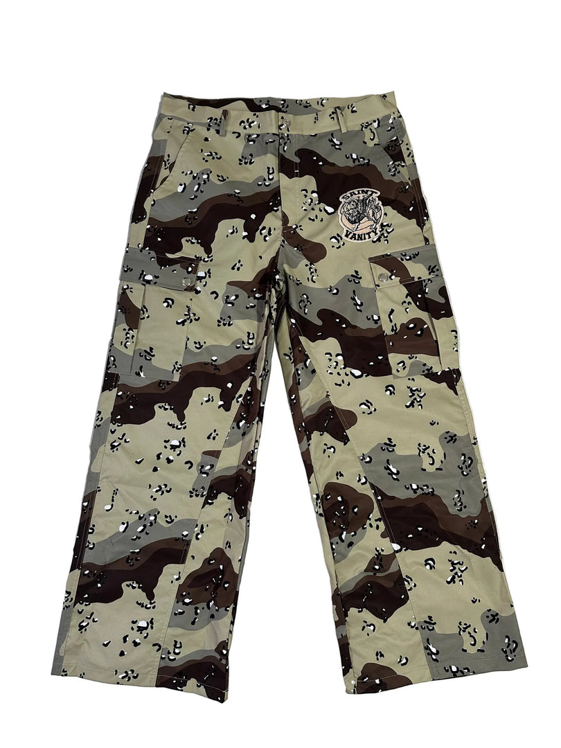 Saint Vanity Nylon Hooded Set “Desert Camo”