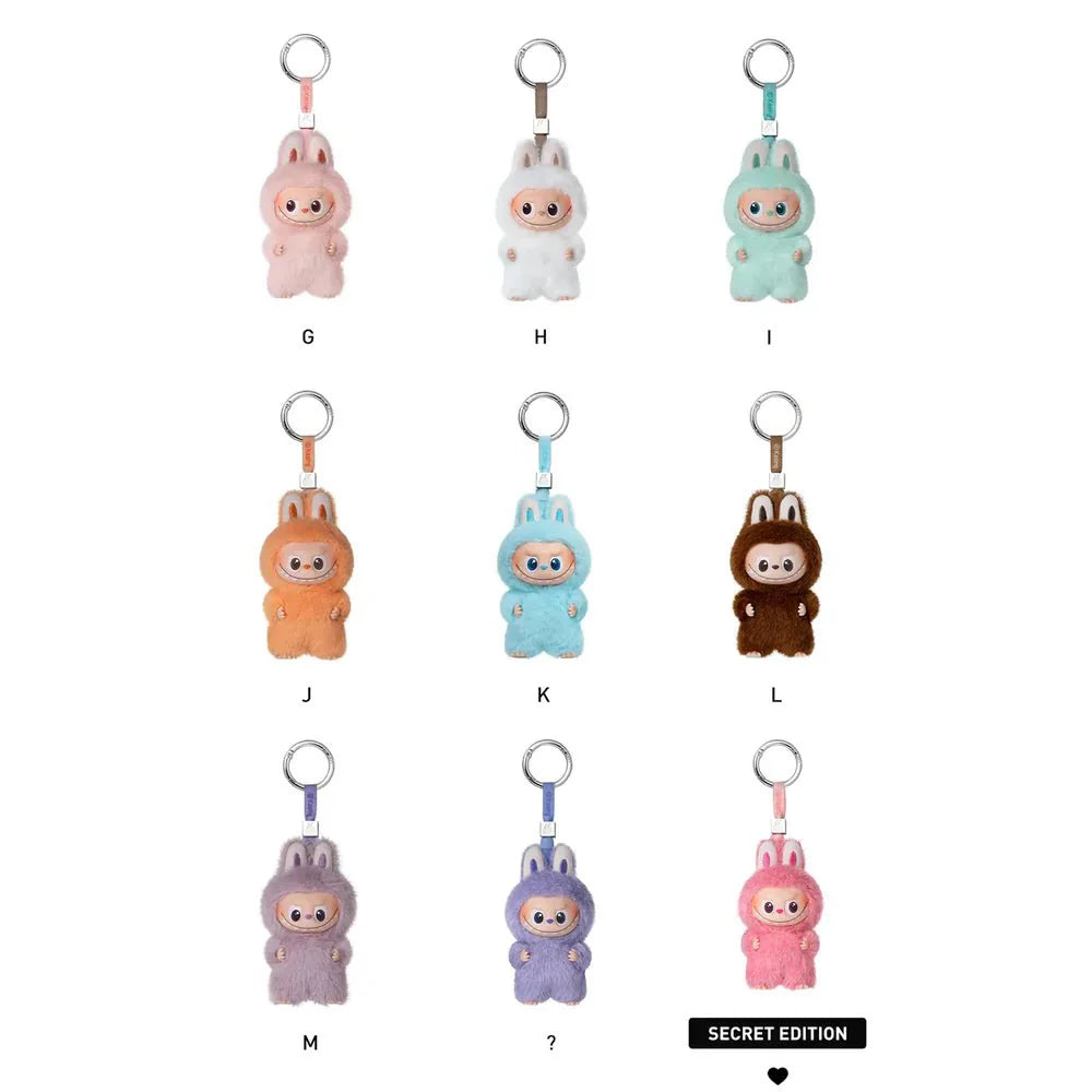 Pop Mart Labubu The Monsters Pin for Love Series Vinyl Plush Pendant (A-M) (14 Blind Boxes)