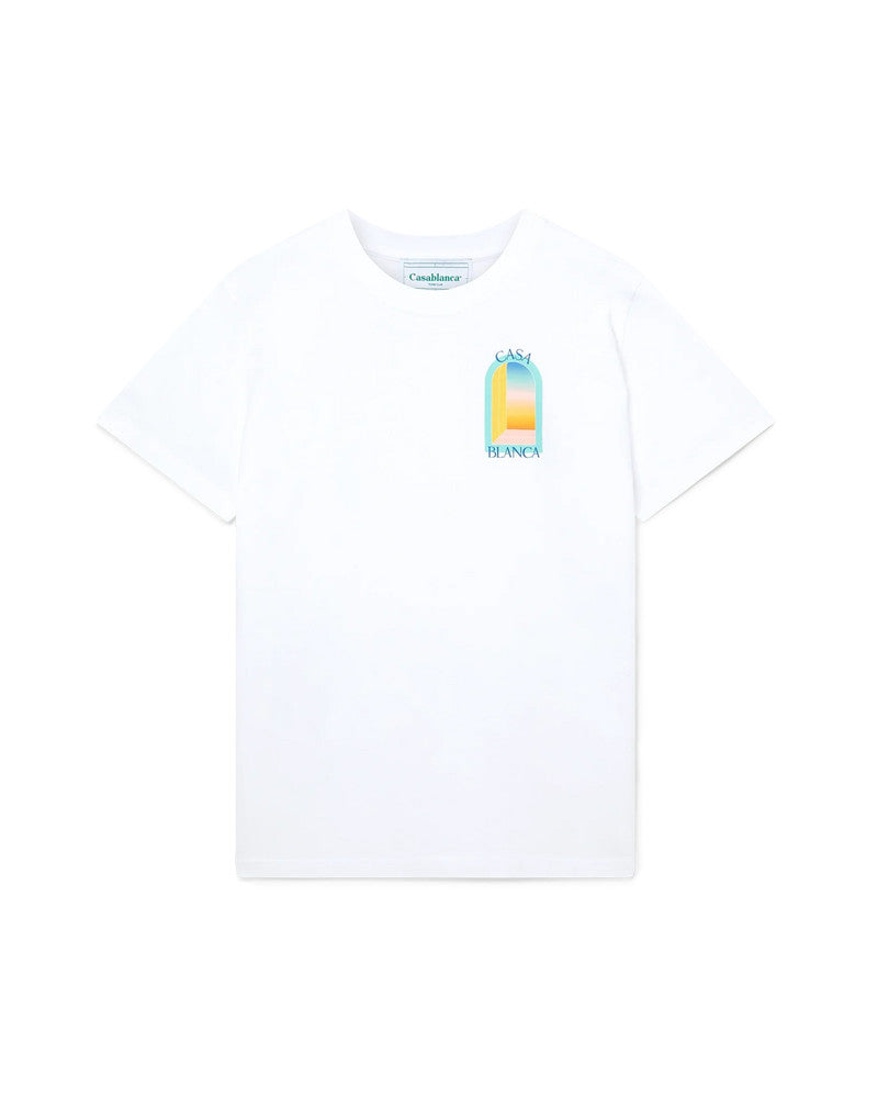 L'Arc Colore Logo-Print Organic Cotton-Jersey T-Shirt - 1