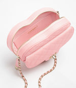 Load image into Gallery viewer, Chanel Heart Bag Light Pink Small