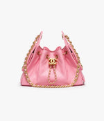 Load image into Gallery viewer, CHANEL 25 Mini Handbag   Grained Calfskin &amp; Gold-Tone Metal Pink