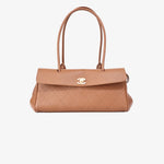 Load image into Gallery viewer, Chanel 26S Shopping Bag in Camel Brown Calfskin Leather with Gold Hardware