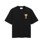 Load image into Gallery viewer, AMI Paris Patch Tee Black Brown
