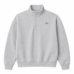 Load image into Gallery viewer, ALO Yoga Accolade 1/4 Zip Athletic Heather Grey Sweatshirt