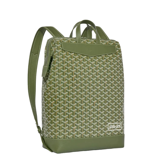 Goyard Cisalpin Backpack Khaki