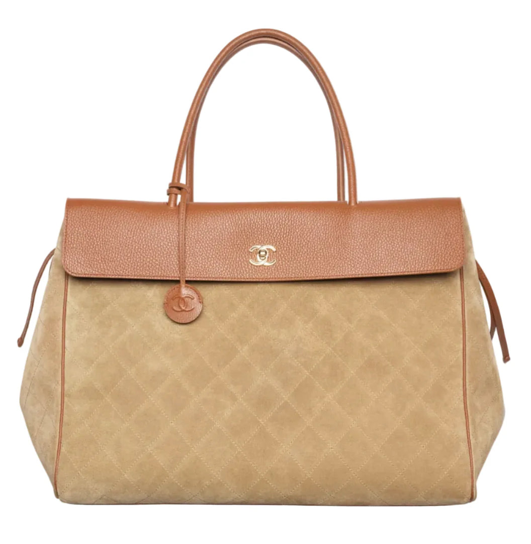 Chanel Large Tote Bag 'Dark Beige & Camel'  Metiers D'Art 2026 (Pre-Order)