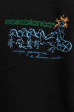 Load image into Gallery viewer, Casablanca Pentathlon T-Shirt Black