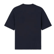 AMI Paris De Coeur Patch T-Shirt Navy