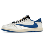 Load image into Gallery viewer, Fragment Design X Travis Scott X Air Jordan 1 Retro Low OG SP Sail Military Blue