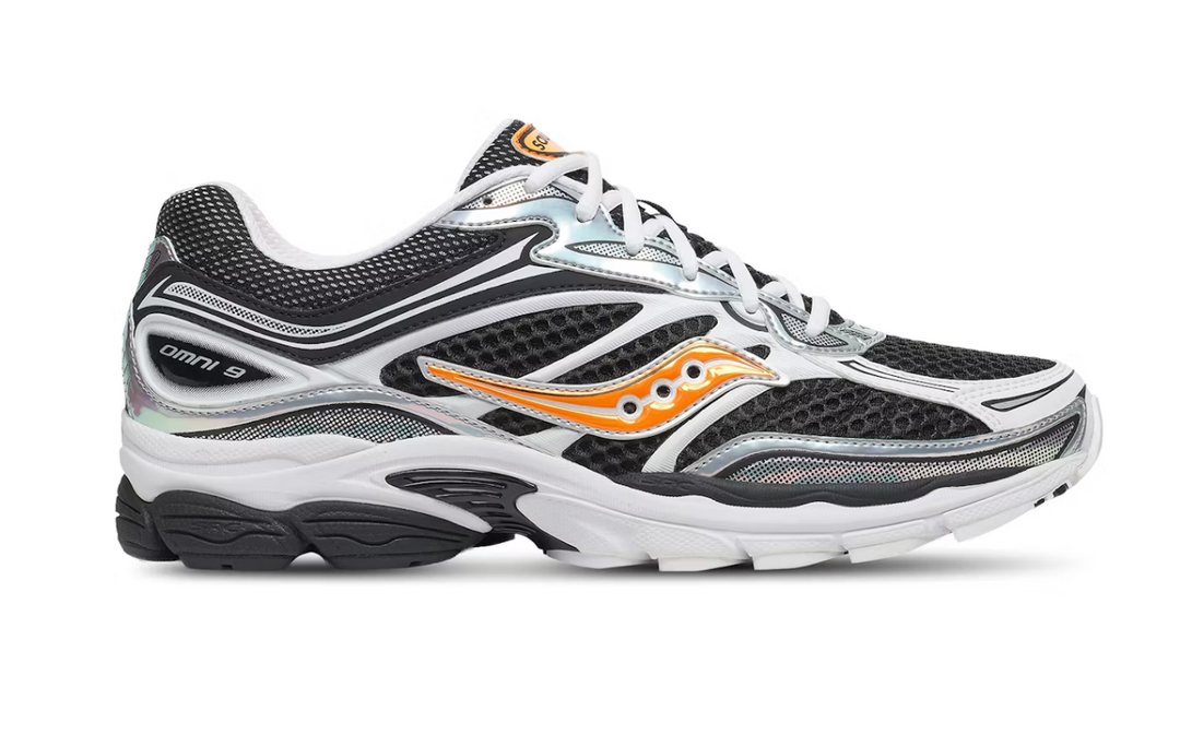 Saucony ProGrid Omni 9 Speed Shades White Black Orange 'Vo2'