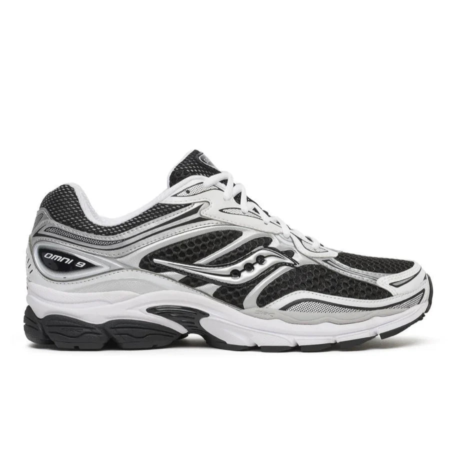 Saucony ProGrid Omni 9 Silver Black White