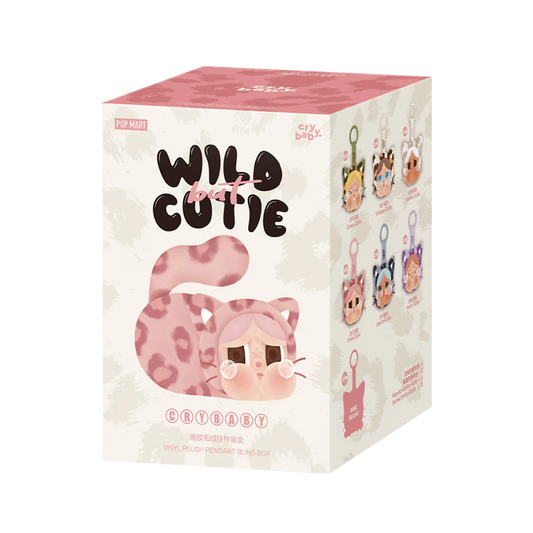 POP MART CRYBABY WILD BUT CUTIE VINYL PLUSH BLIND BOX