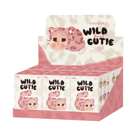 POP MART CRYBABY WILD BUT CUTIE SERIES VINYL PLUSH PENDANT - CASE OF 6