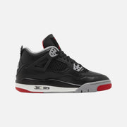 Air Jordan 4 Retro GS 'Bred Reimagined' sneakers in the Bred colourway