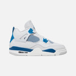 Load image into Gallery viewer, Air Jordan 4 Retro GS sneakers in the Military Blue colourway