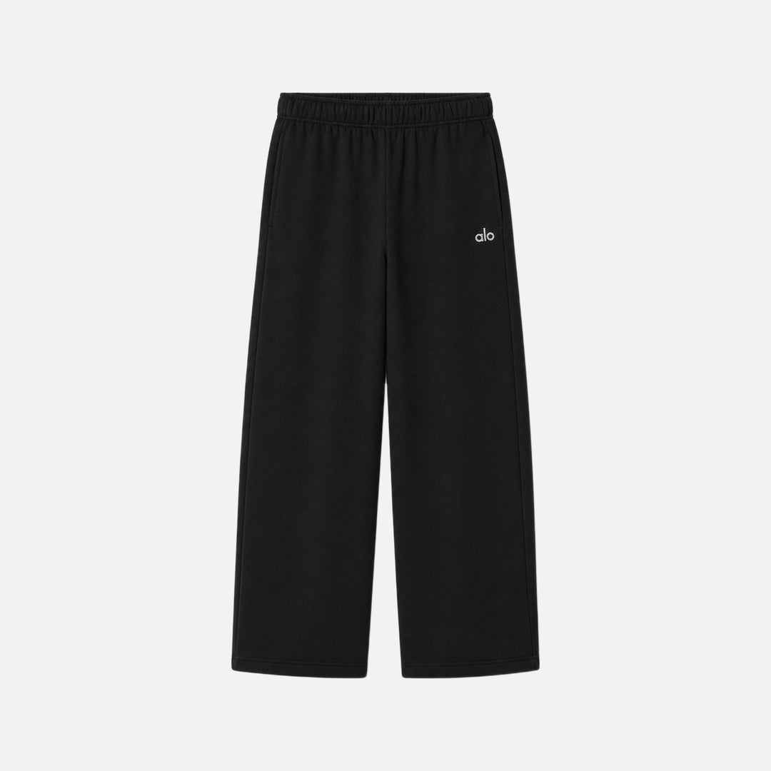 Alo Accolade Straight Leg Sweatpants Black