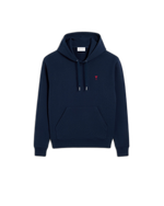 Load image into Gallery viewer, Ami Paris Ami De Coeur Small Logo Hoodie Blue/Red