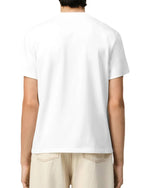 Load image into Gallery viewer, Ami Paris Ami de Coeur Organic Cotton T-Shirt White - view 3
