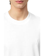 Load image into Gallery viewer, Ami Paris Ami de Coeur Organic Cotton T-Shirt White - view 4