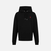 Ami Paris Ami De Coeur Small Logo Hoodie Black/Red
