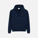 Load image into Gallery viewer, Ami Paris Ami De Coeur Small Logo Hoodie Blue/Red