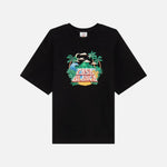 Load image into Gallery viewer, Casablanca Casa Beach Wave T-shirt | Black | Image 1