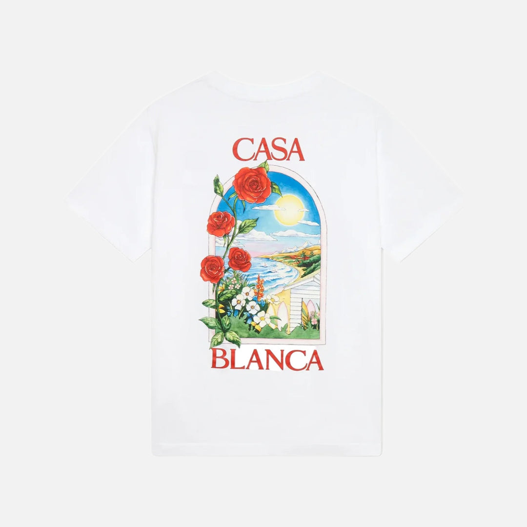 Casablanca LA Days T-Shirt White
