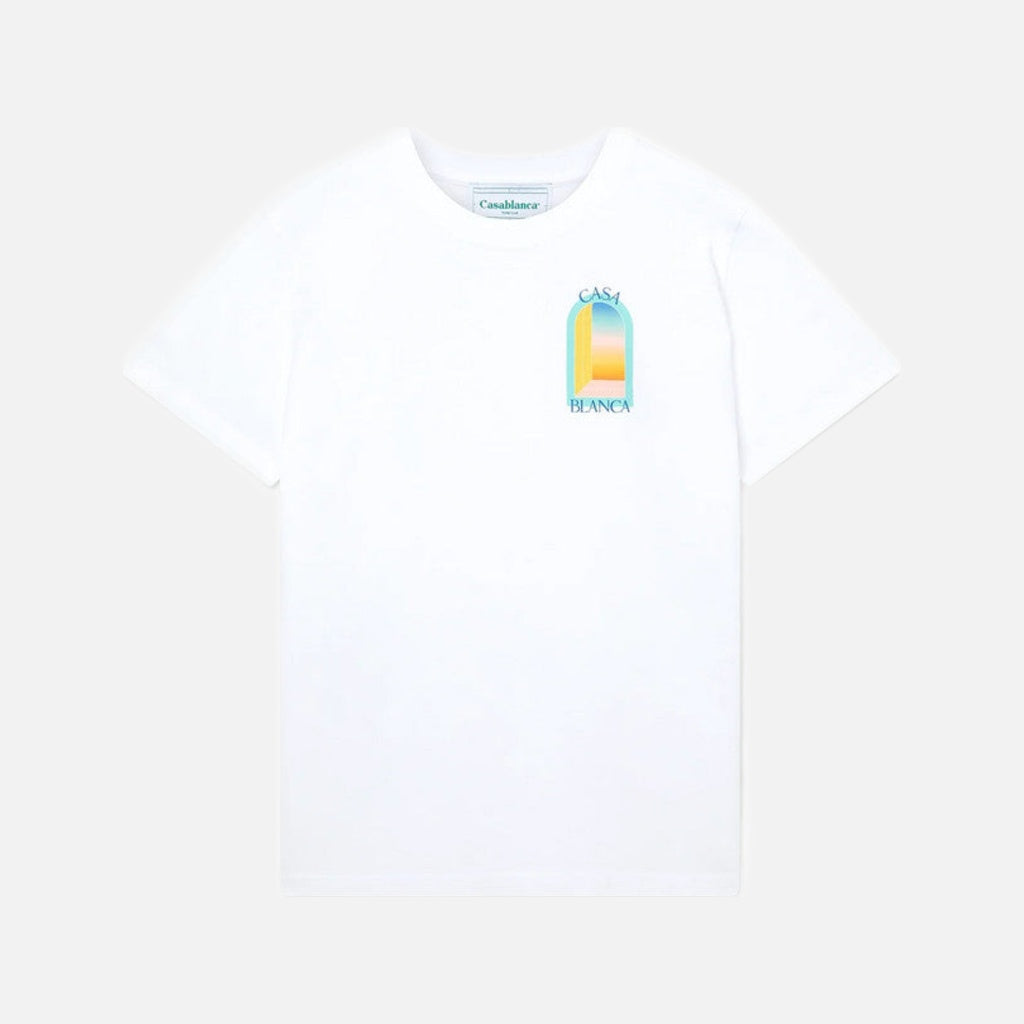 L'Arc Colore Logo-Print Organic Cotton-Jersey T-Shirt - 1