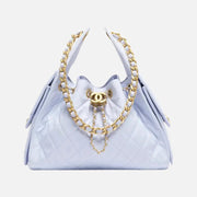 Chanel 25 Small Handbag Hobo Lilac