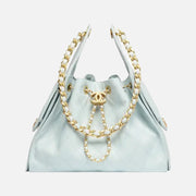 Chanel 25 Small Handbag Hobo Light Blue