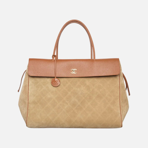 Chanel Large Tote Bag 'Dark Beige & Camel'  Metiers D'Art 2026 (Pre-Order)