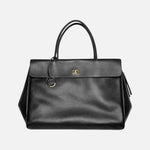 Load image into Gallery viewer, Chanel Large Tote Grained Calfskin &amp; Gold-Tone Metal Black