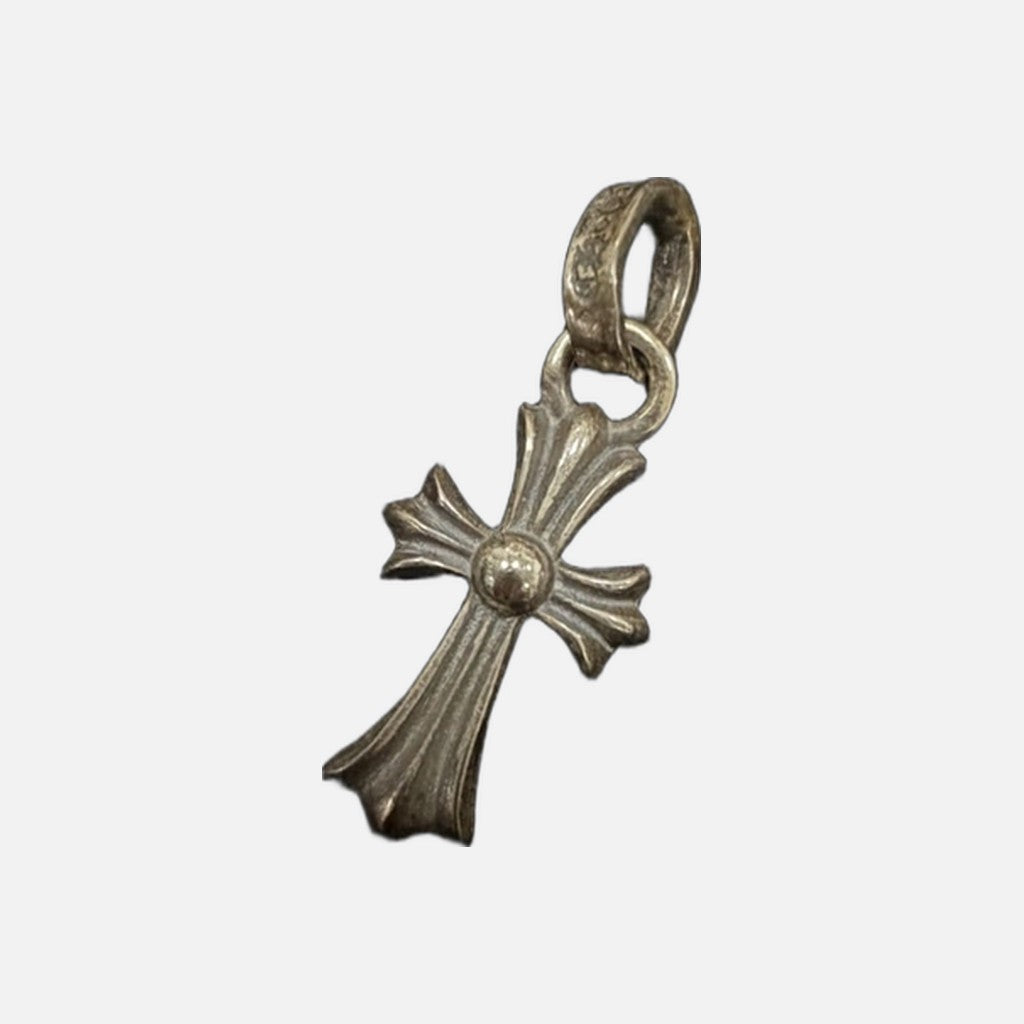 Chrome Hearts Baby Fat Cross pendant in .925 sterling silver, view 2