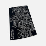 Load image into Gallery viewer, Chrome Hearts blanket in black