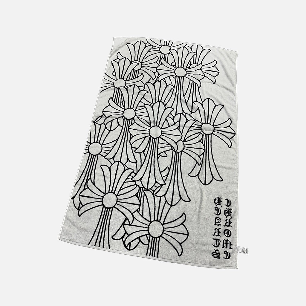 Chrome Hearts blanket in black, view 2