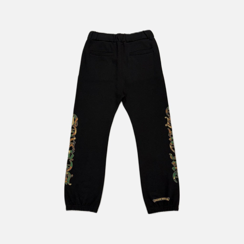 Chrome Hearts Camo Taco joggers in black, view 2