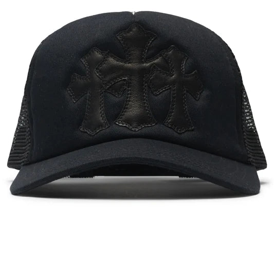 Chrome Hearts Cemetery Black Trucker Cap