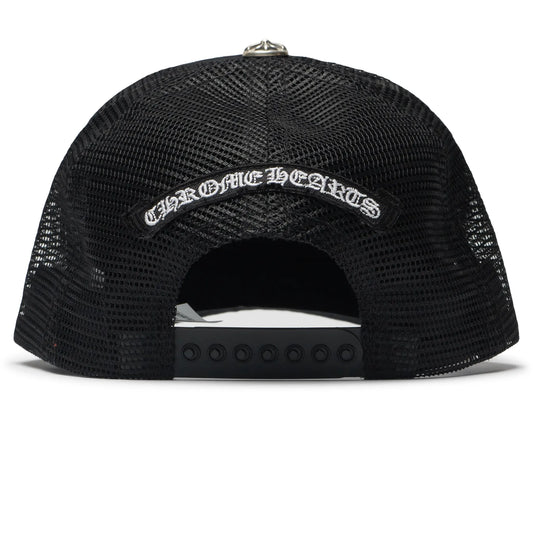 Chrome Hearts Cemetery Camo Black Trucker Cap
