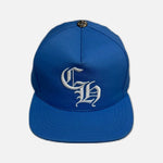 Load image into Gallery viewer, Chrome Hearts CH snapback cap in UNC light blue