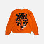 Load image into Gallery viewer, Chrome Hearts Dagger sweatshirt in orange