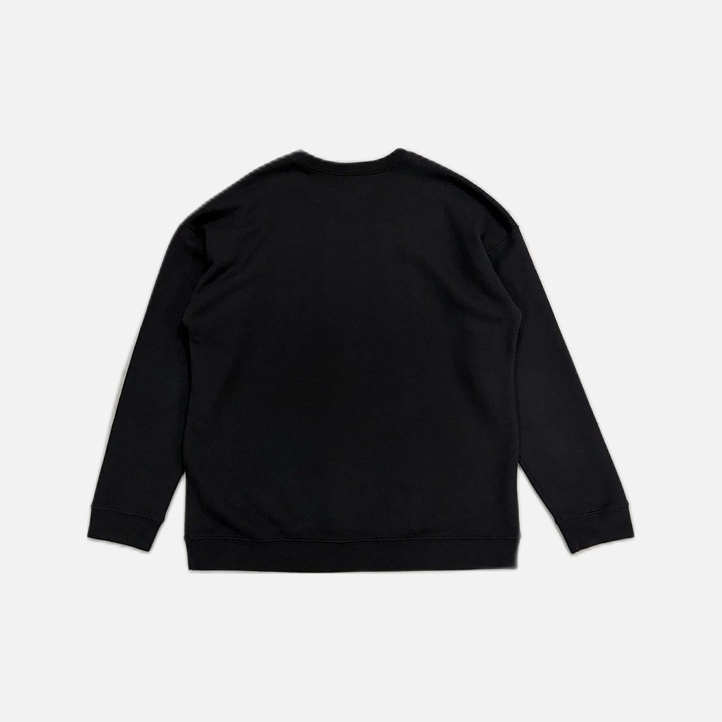 Chrome Hearts black sweater with embroidered Fuck You message, view 2