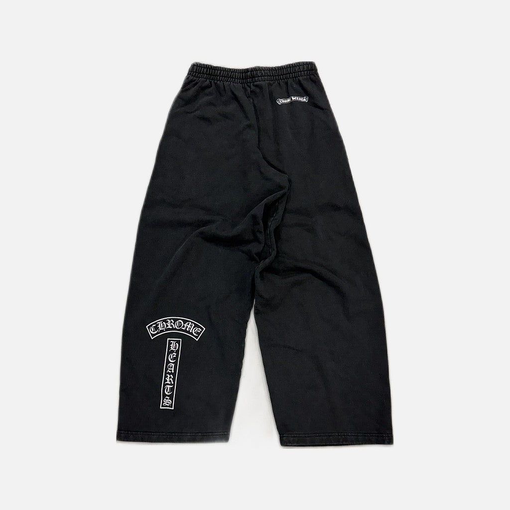 Chrome Hearts F&F Soap N Water T Bar joggers in washed black, view 2