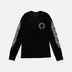 Load image into Gallery viewer, Chrome Hearts horseshoe thermal long sleeve T-shirt in black