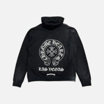 Load image into Gallery viewer, Chrome Hearts Las Vegas hoodie in black with the brand's horseshoe logo