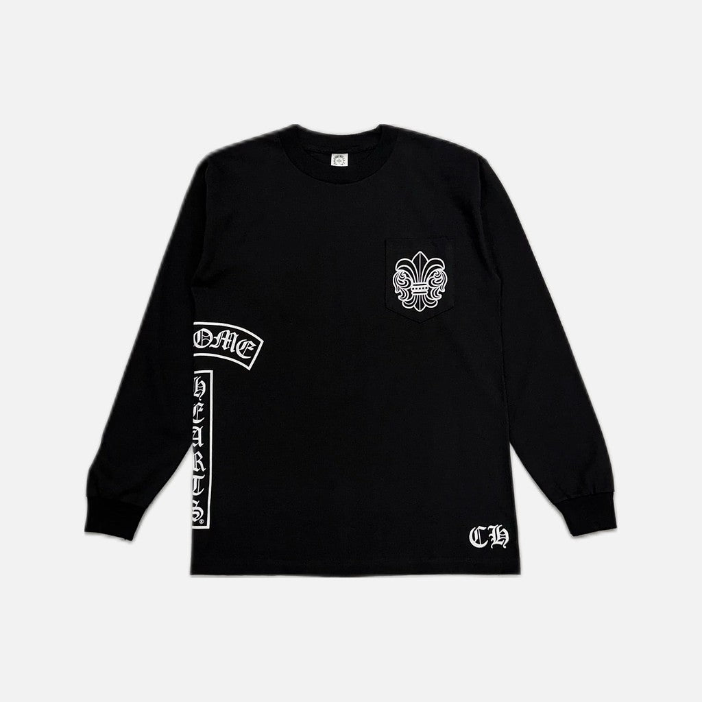 Chrome Hearts Le Fleur T Bar long sleeve T-shirt in black
