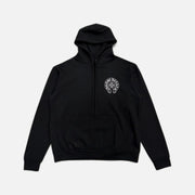 Chrome Hearts New York horseshoe hoodie in black with horseshoe emblem