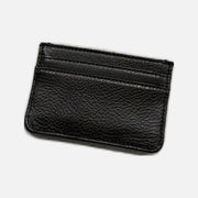 Chrome Hearts Scroll leather cardholder in black